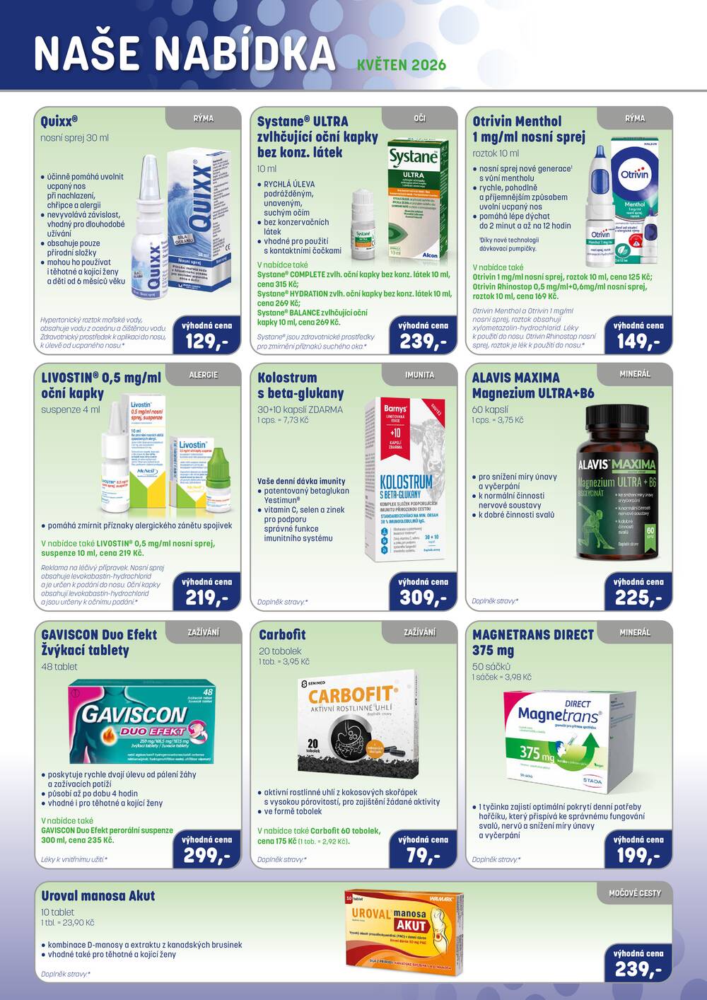 Leták PharmaPoint  - Pharma Point typ A od 1.5. do 31.5.2026 - strana 2