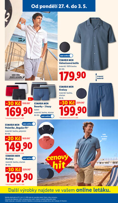 Lidl od 27.4. do 30.4.2026