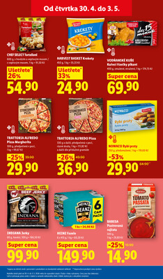 Lidl Čtvrtek od 30.4. do 3.5.2026