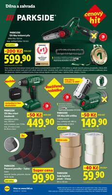 Lidl Čtvrtek od 30.4. do 3.5.2026