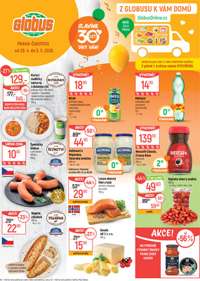 leták Globus