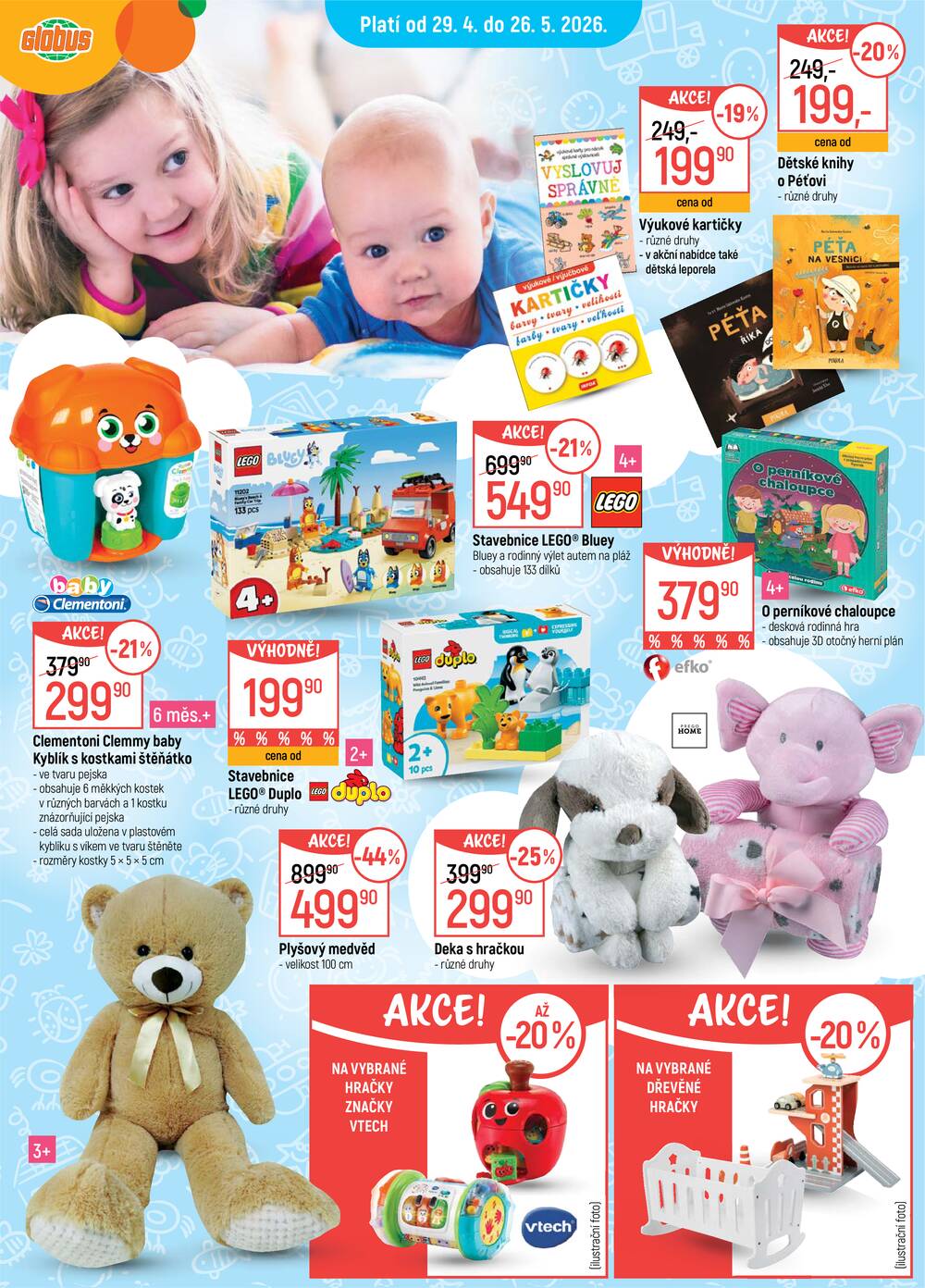 Akční leták Globus 29.4. - 5.5.2026 - Globus České Budějovice