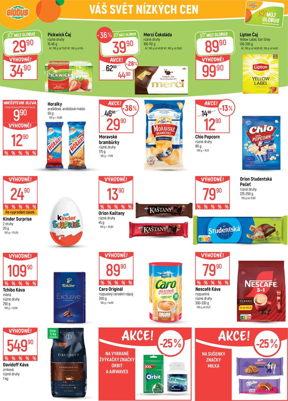 Akční leták Globus 29.4. - 5.5.2026 - Globus České Budějovice