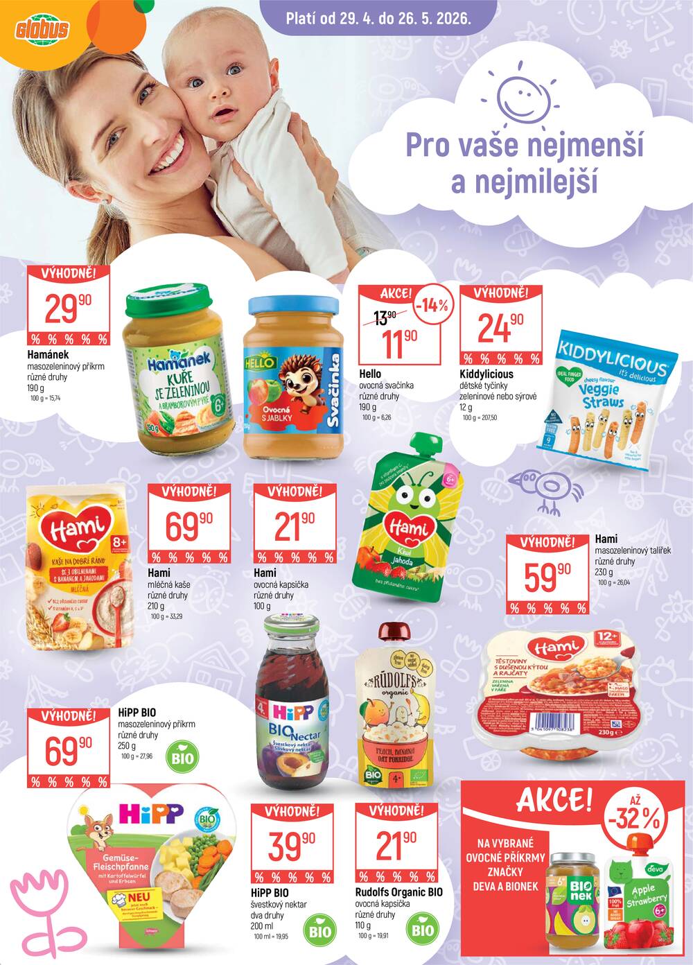 Akční leták Globus 29.4. - 5.5.2026 - Globus Chomutov