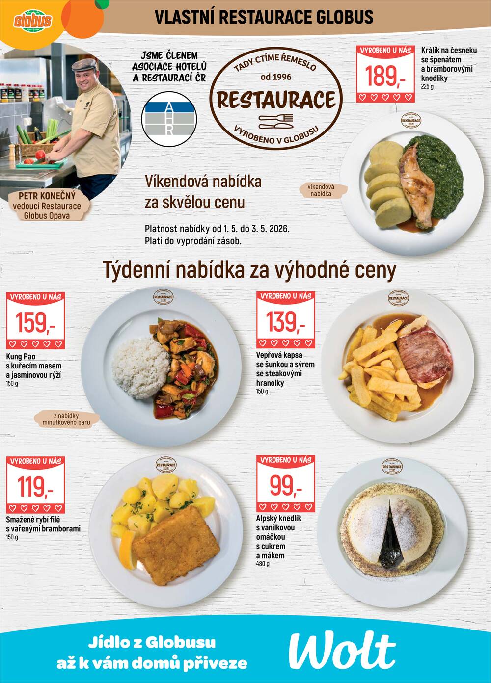 Akční leták Globus 29.4. - 5.5.2026 - Globus Opava