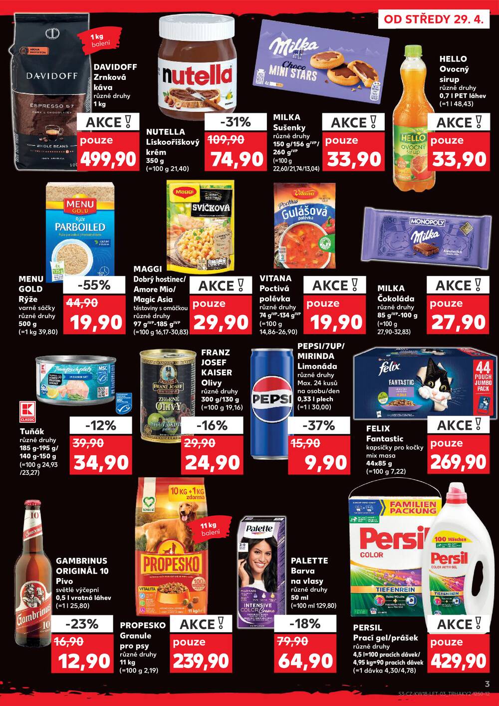 Kaufland 29.4. - 5.5. - Kaufland - Čáslav