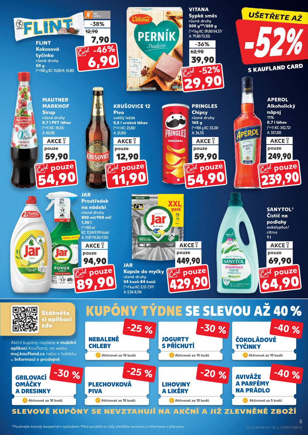 Leták Kaufland - Kaufland 29.4. - 5.5. - Kaufland - Náchod - strana 5