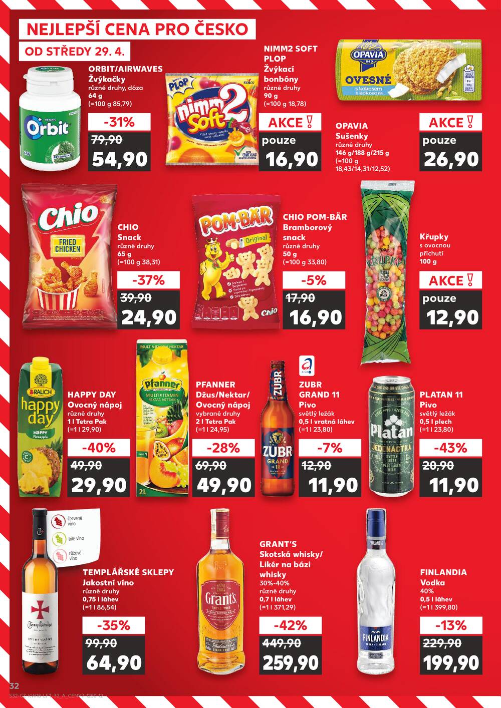 Leták Kaufland - Kaufland 29.4. - 5.5. - Kaufland - Náchod - strana 32