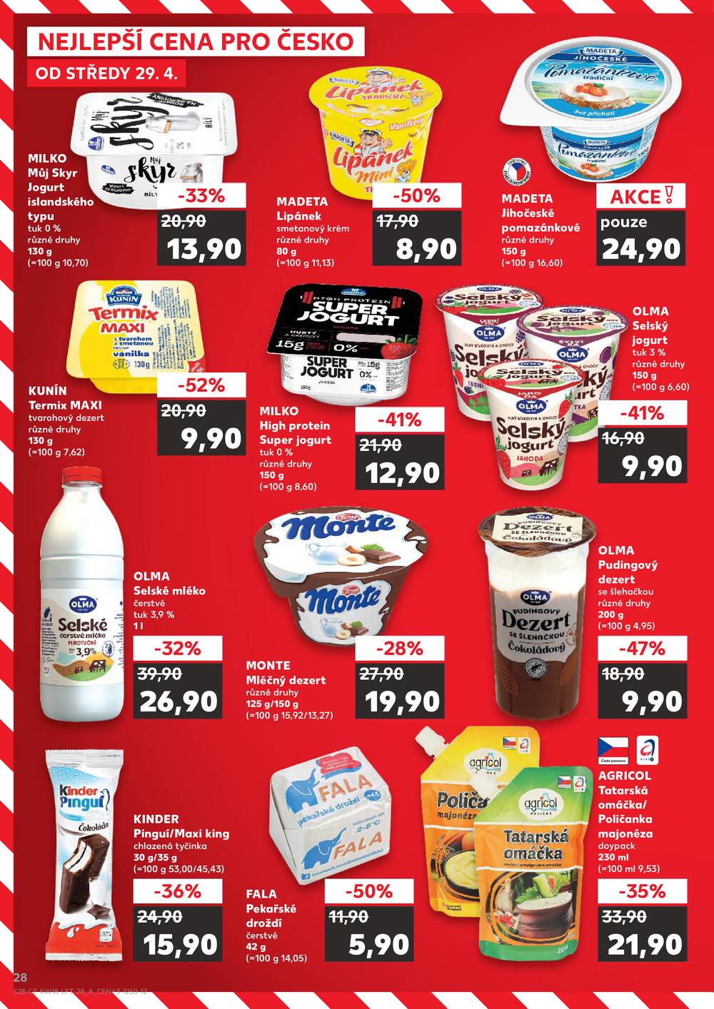 Kaufland 29.4. - 5.5. - Kaufland - Benešov