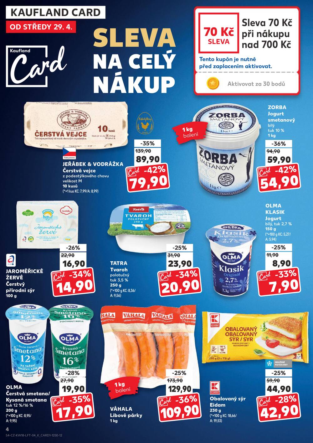 Kaufland 29.4. - 5.5. - Kaufland - Prostějov (Olomoucká)