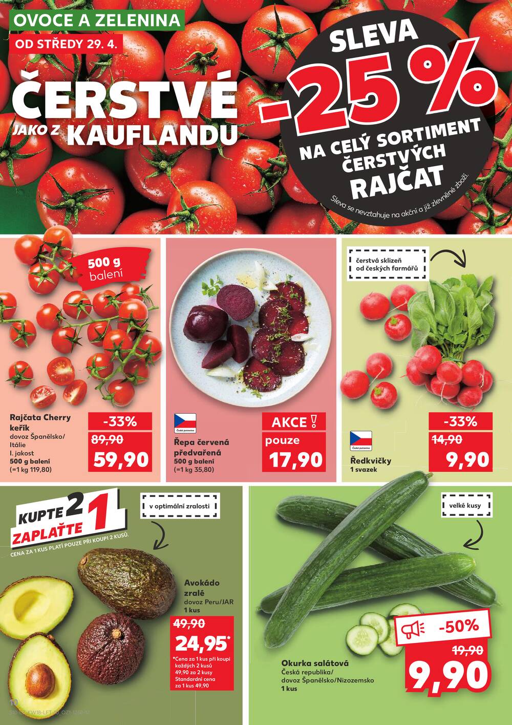 Kaufland 29.4. - 5.5. - Kaufland - Most