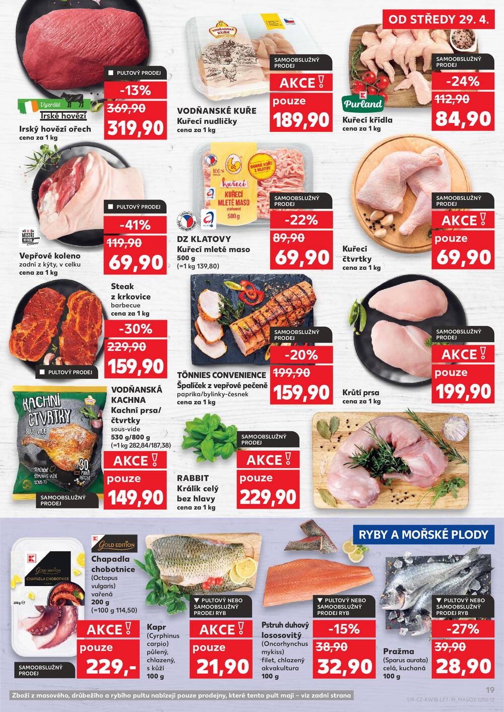 Kaufland 29.4. - 5.5. - Kaufland - Slaný