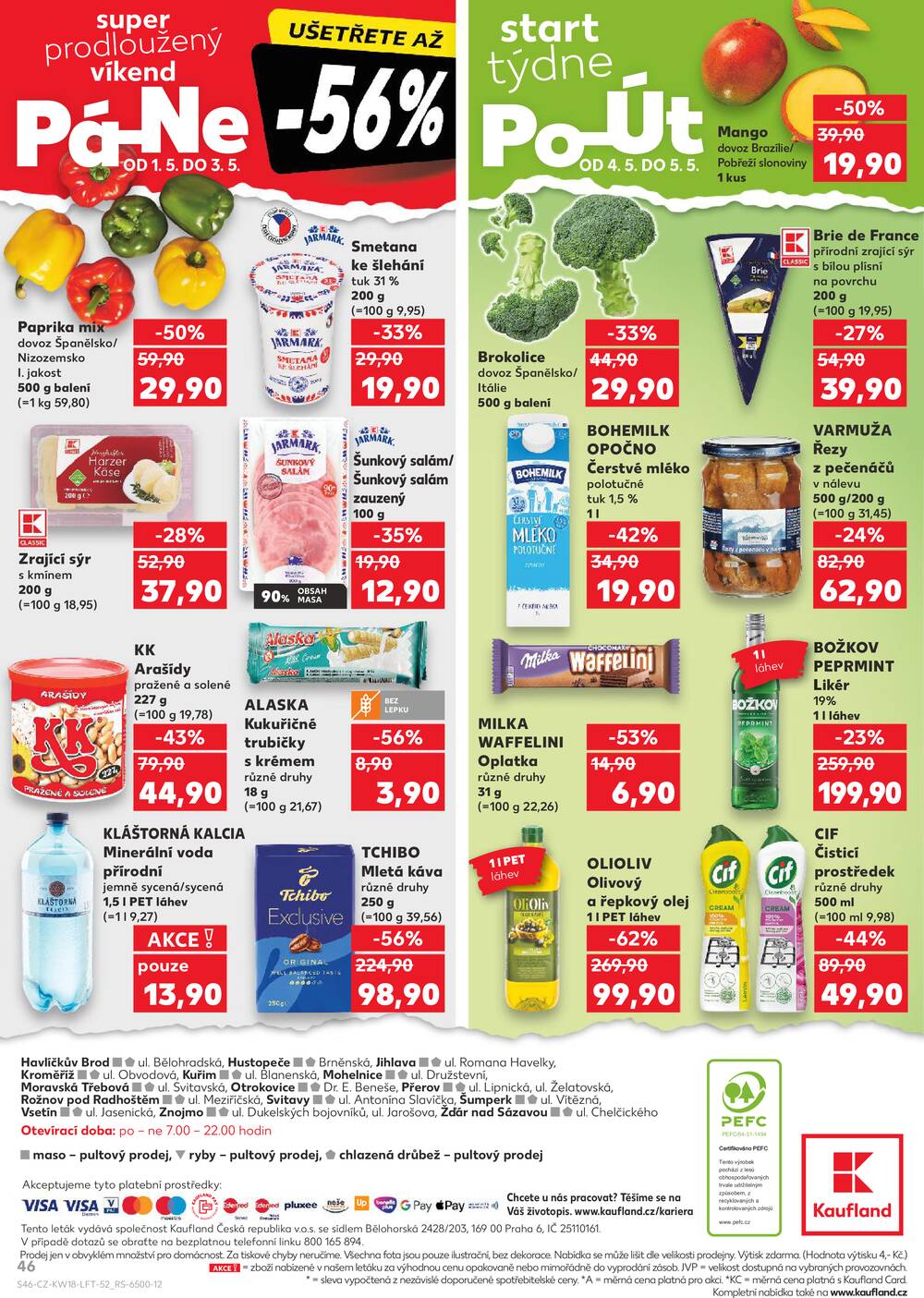 Leták Kaufland - Kaufland 29.4. - 5.5. - Kaufland - Otrokovice - strana 46