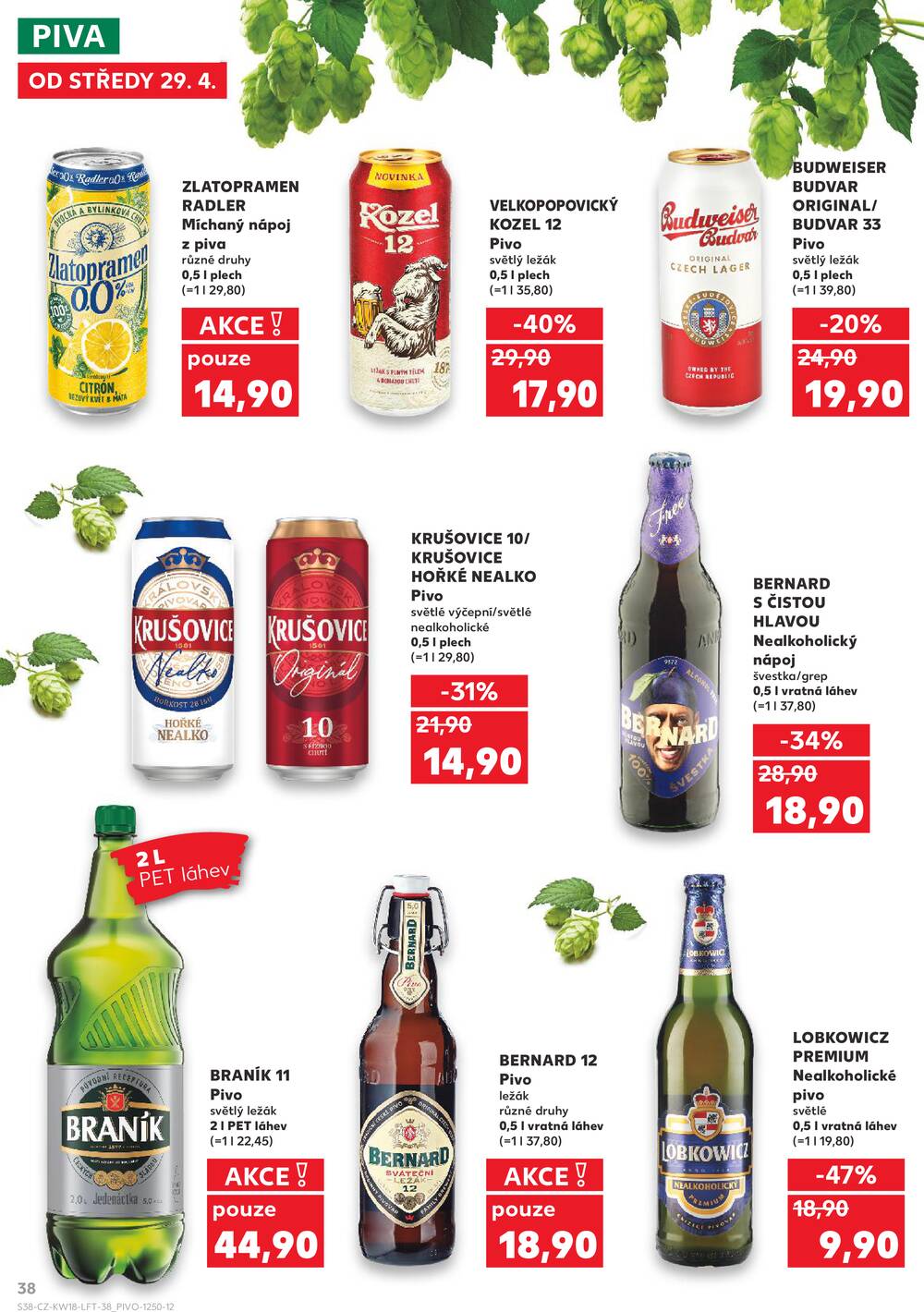 Kaufland 29.4. - 5.5. - Kaufland Humpolec