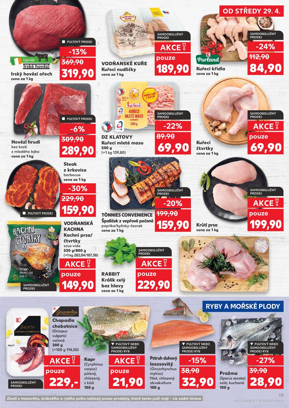 Kaufland 29.4. - 5.5. - Kaufland - Ústí nad Labem (Všebořická)