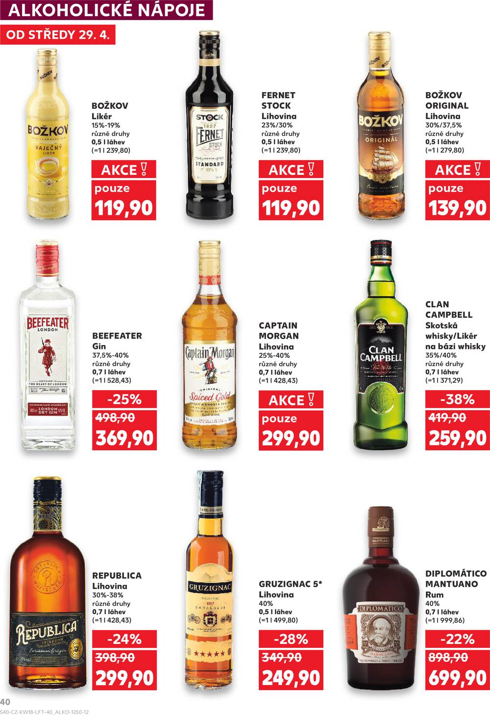 Kaufland 29.4. - 5.5. - Kaufland - Ústí nad Labem (Všebořická)