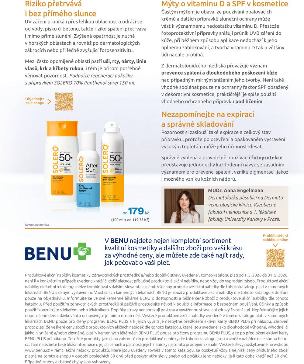 Leták BENU - Benu Dermokatalog od 1.5. do 31.5.2026 - strana 24