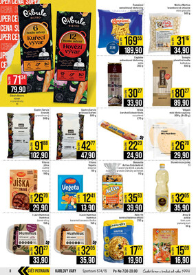 JIP Cash & Carry Brno, Praha, Ostrava, Jilemnice, Pardubice, Ostrava, Karlovy Vary, Olomouc a Zlín od 29.4. do 5.5.2026