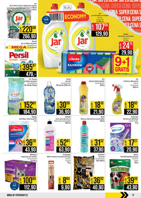 JIP Cash & Carry Brno, Praha, Ostrava, Jilemnice, Pardubice, Ostrava, Karlovy Vary, Olomouc a Zlín od 29.4. do 5.5.2026