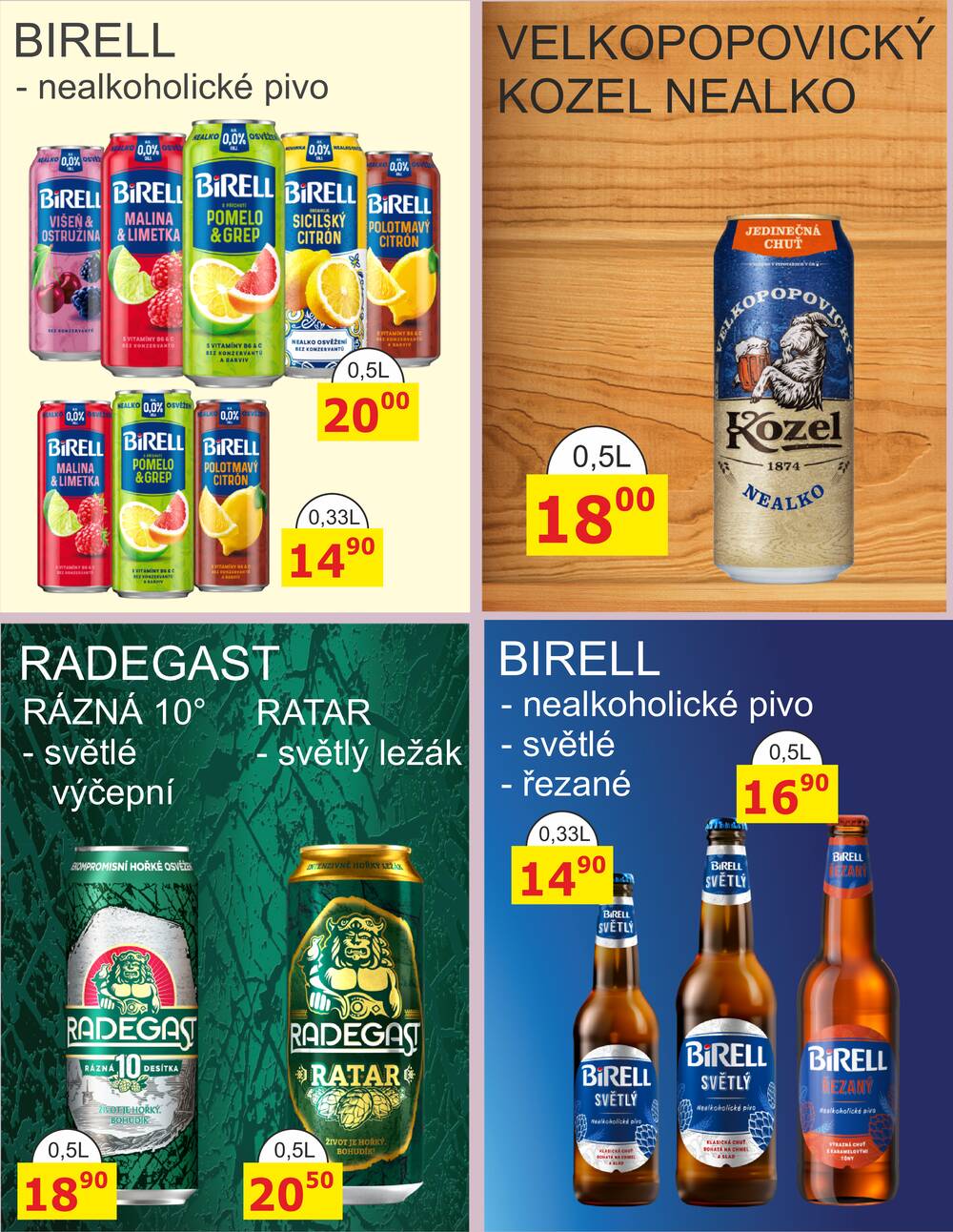 BENE Nápoje od 1.5. do 31.5.2026