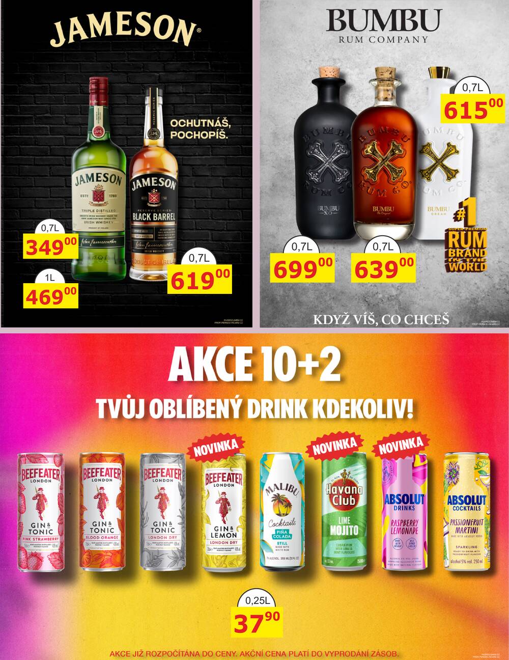 BENE Nápoje od 1.5. do 31.5.2026