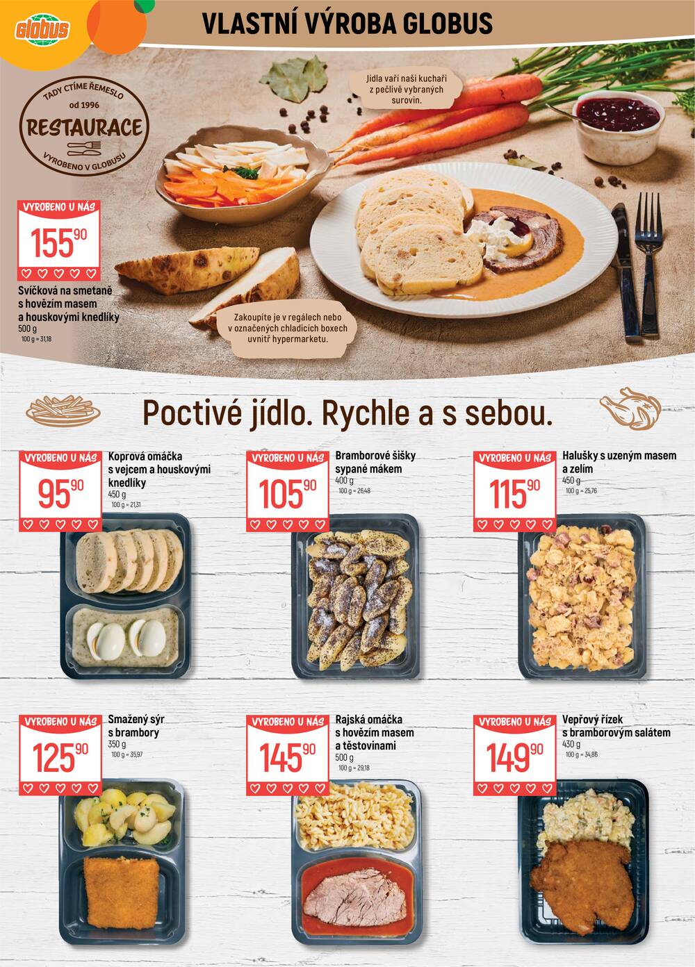 Akční leták Globus 6.5. - 12.5.2026 - Globus Chomutov
