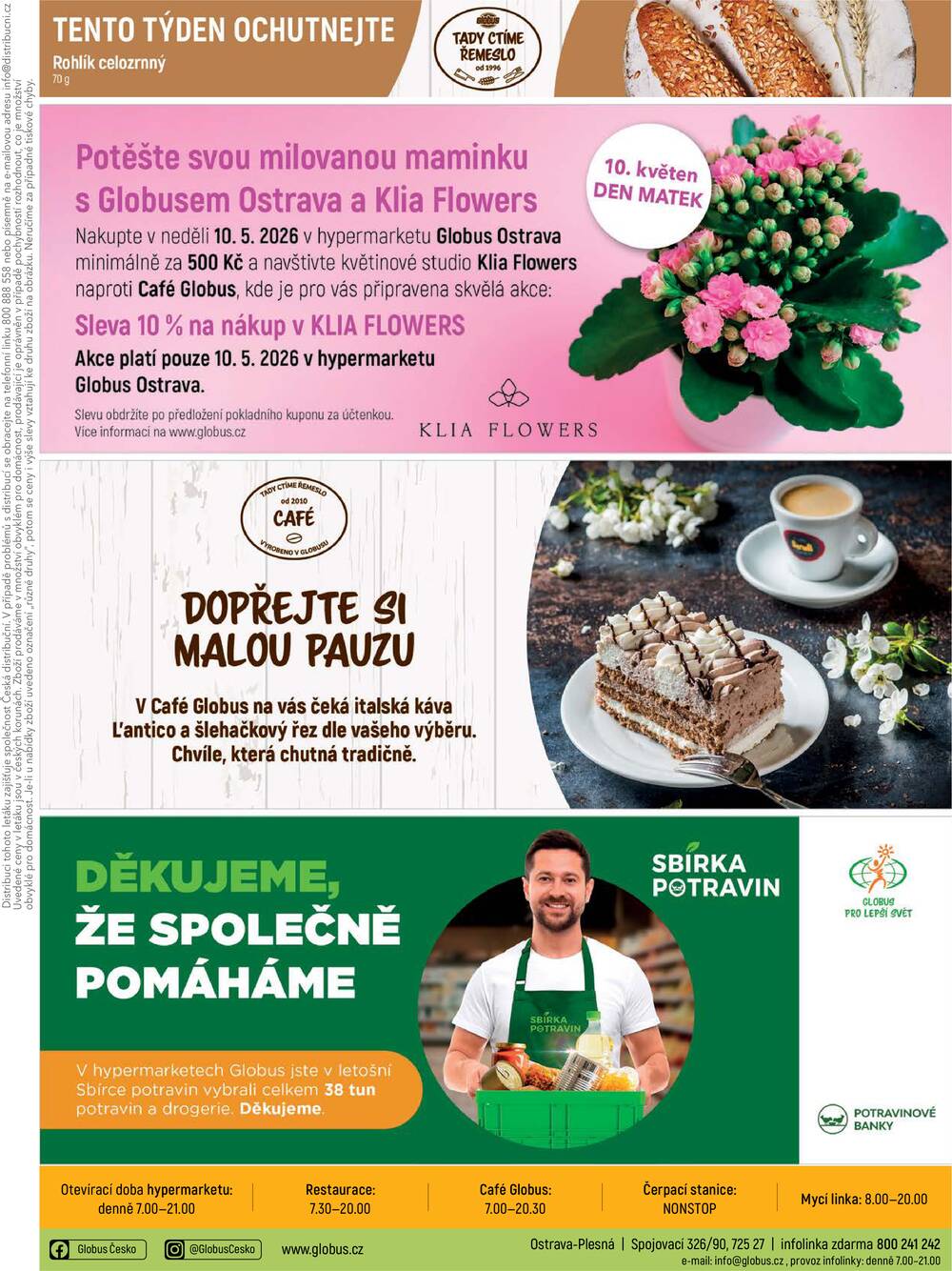 Akční leták Globus 6.5. - 12.5.2026 - Globus Ostrava