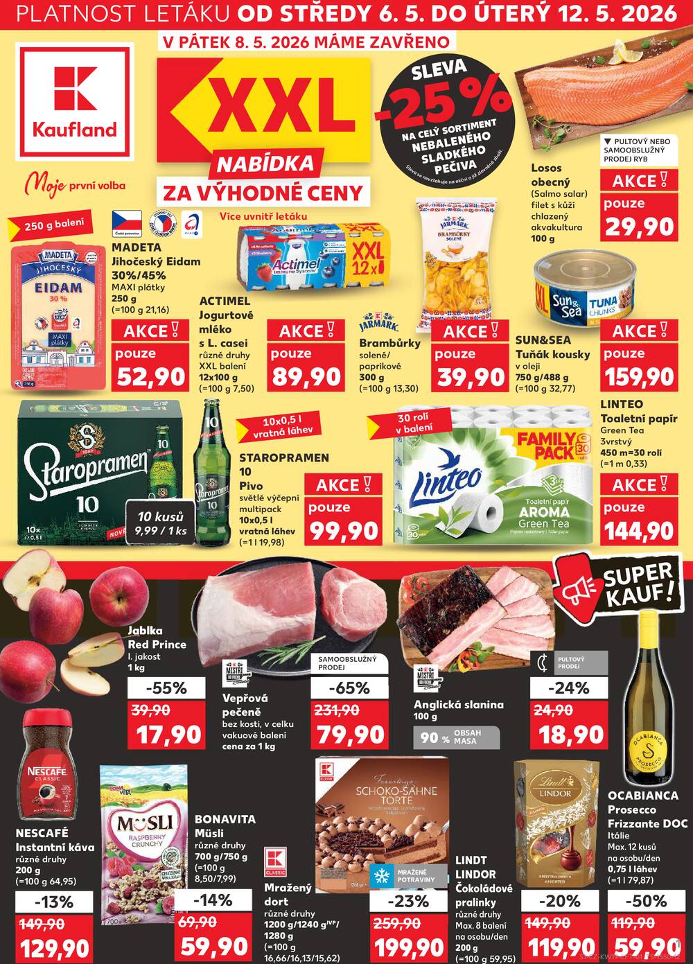Leták Kaufland - Kaufland 6.5. - 12.5. - Kaufland - Rokycany - strana 1