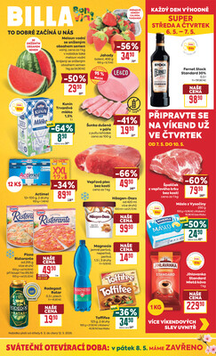 leták BILLA
