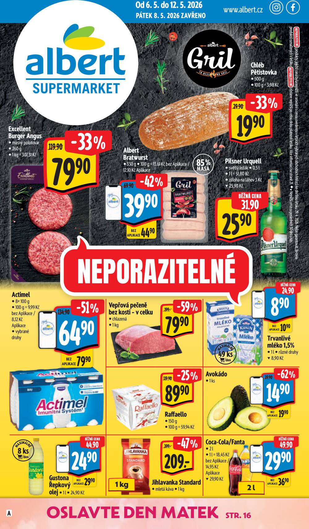 Albert Supermarket od 6.5. do 12.5.2026