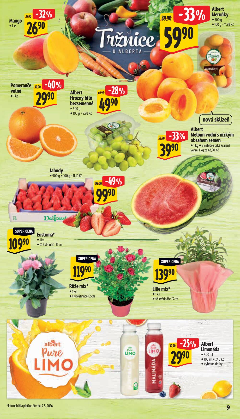 Albert Supermarket od 6.5. do 12.5.2026