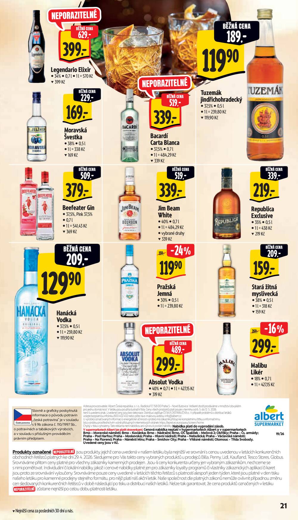 Albert Supermarket od 6.5. do 12.5.2026