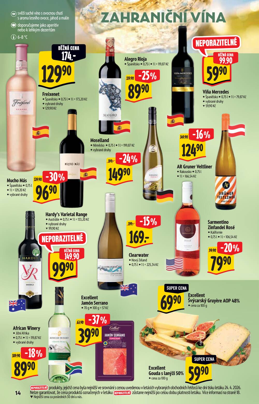 Leták Albert - Albert  Hypermarket katalog Víno od 6.5. do 19.5.2026 - strana 14