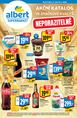 Leták Albert Supermarket katalog Brand od 6.5. do 19.5.2026