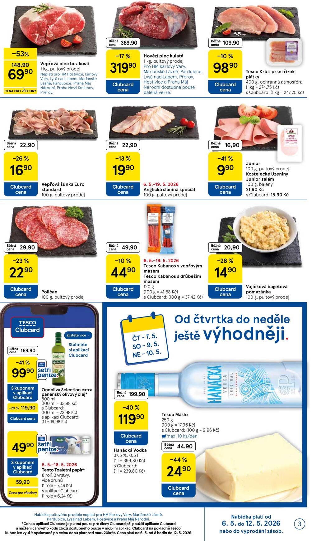 Tesco malé hypermarkety od 6.5. do 12.5.2026
