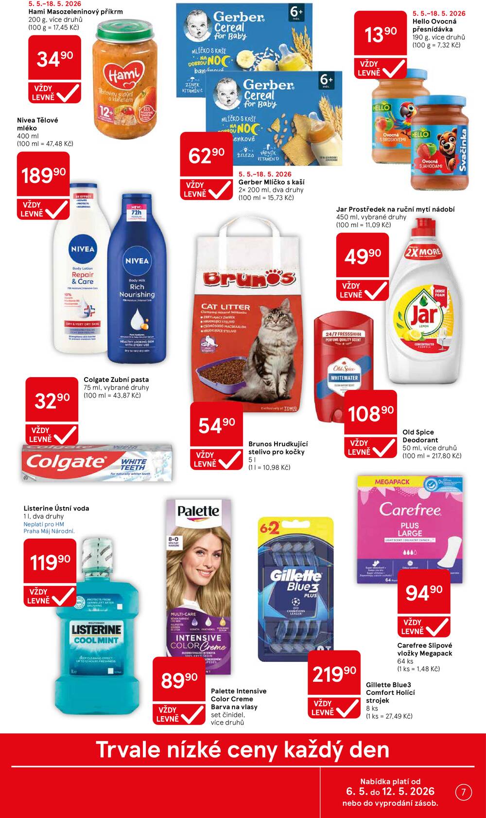 Tesco malé hypermarkety od 6.5. do 12.5.2026