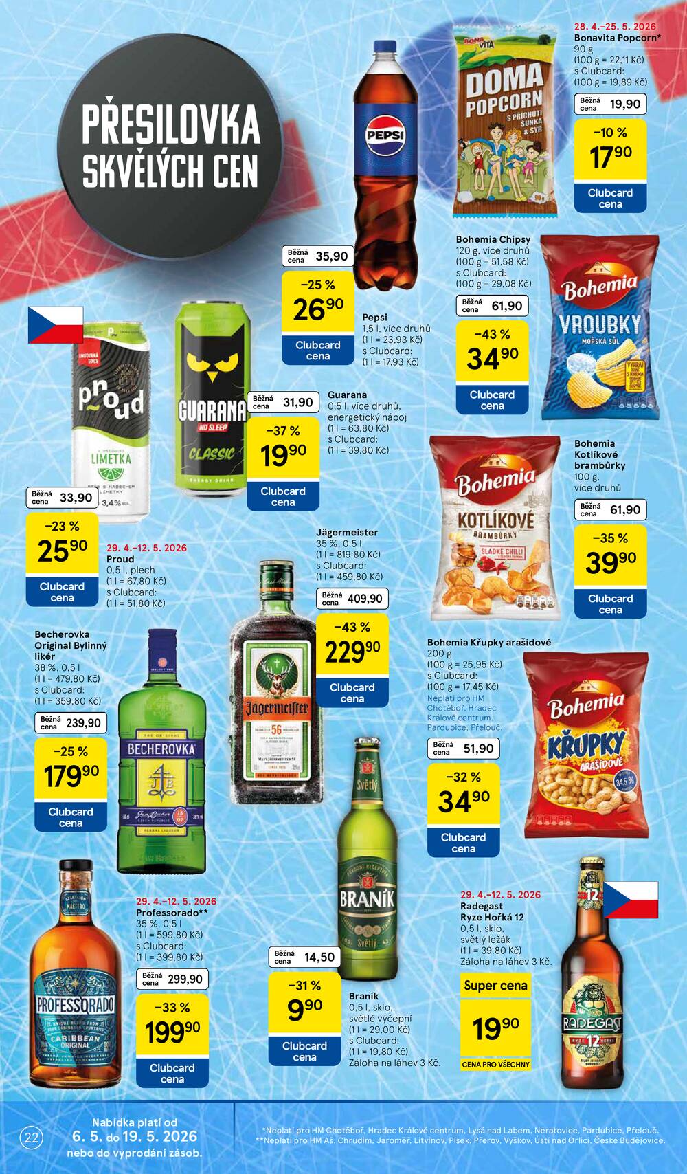 Leták Tesco - Tesco malé hypermarkety od 6.5. do 12.5.2026 - strana 22