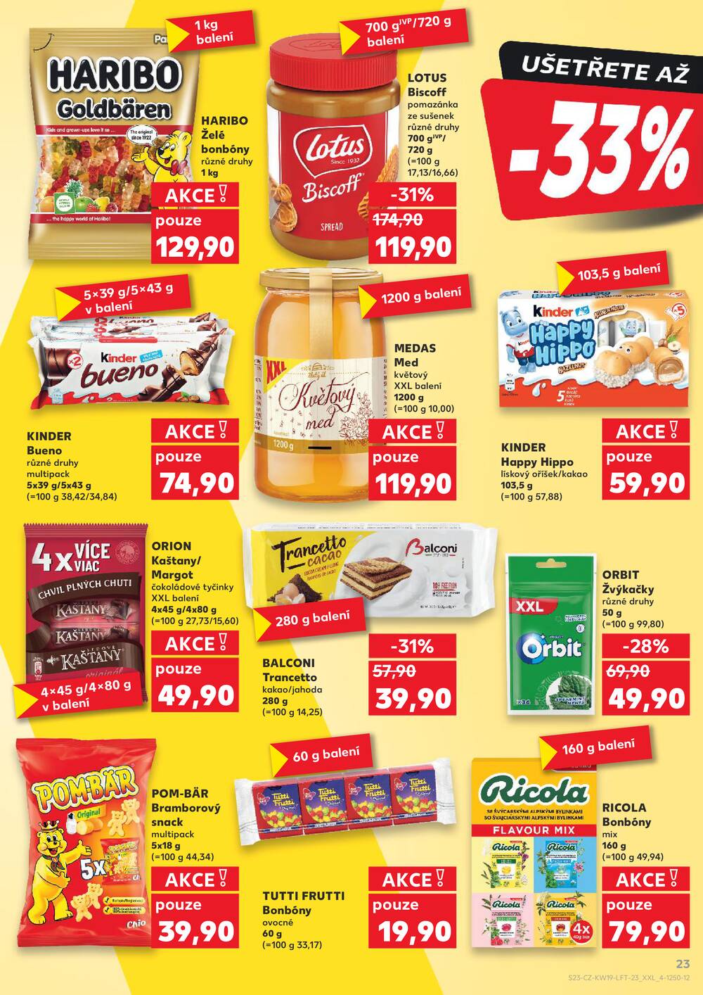 Leták Kaufland - Kaufland 6.5. - 12.5. - Kaufland - Sokolov - strana 23