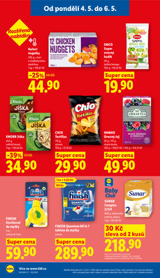 Lidl od 4.5. do 6.5.2026
