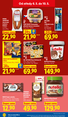 Lidl Čtvrtek od 7.5. do 10.5.2026