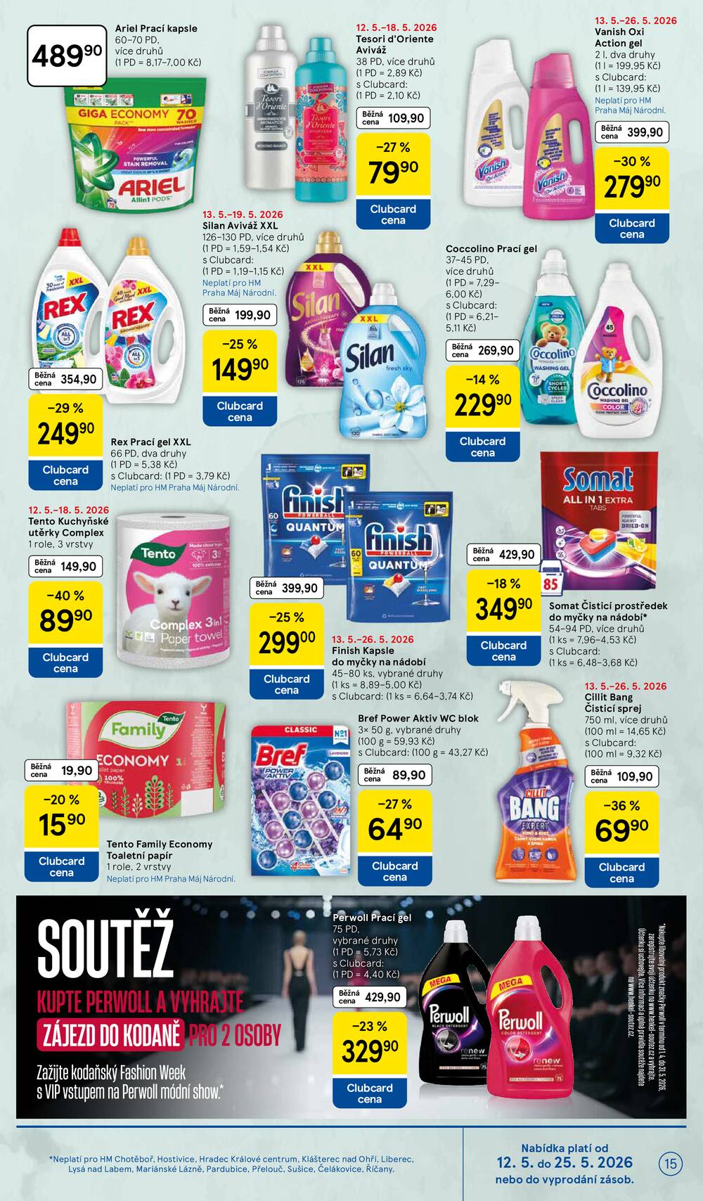 Tesco malé hypermarkety od 13.5. do 19.5.2026