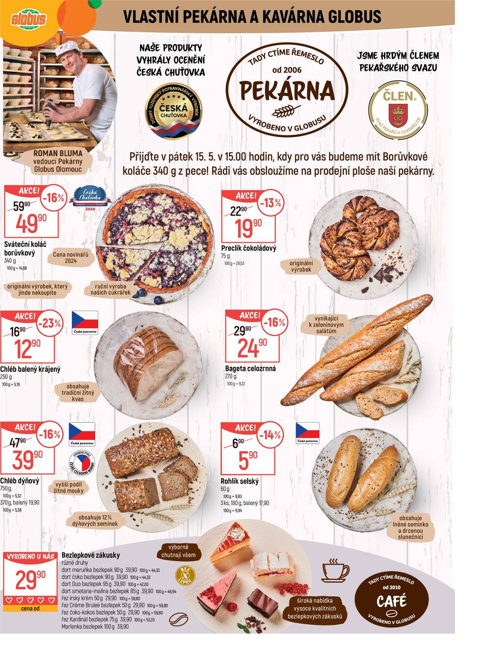 Akční leták Globus 13.5. - 19.5.2026 - Globus Olomouc
