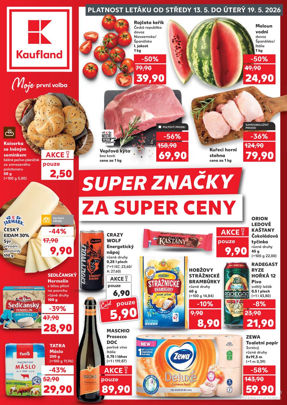 Leták Kaufland - Kaufland 13.5. - 19.5. - Kaufland - Strakonice - strana 1
