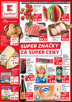 leták Kaufland