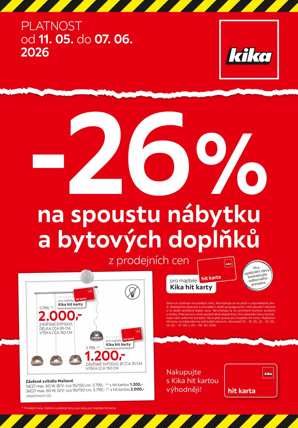 Leták kika - Kika od 11.5. do 7.6.2026 - strana 1