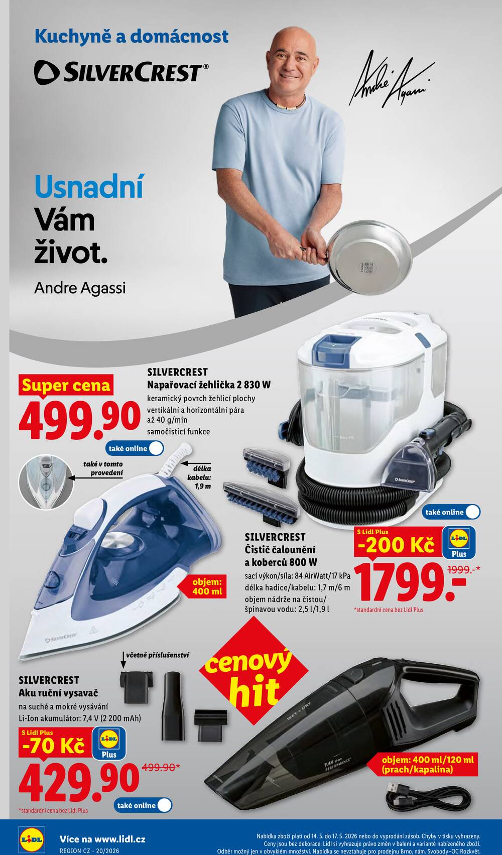 Lidl Čtvrtek od 14.5. do 17.5.2026