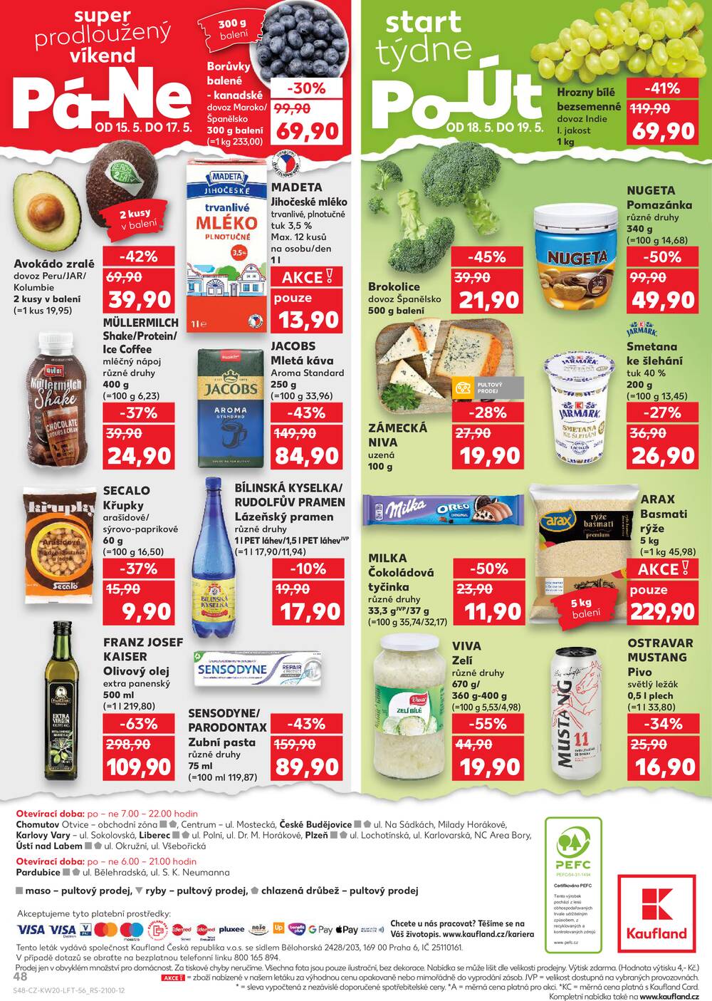 Kaufland 13.5. - 19.5. - Kaufland - Plzeň - Košutka