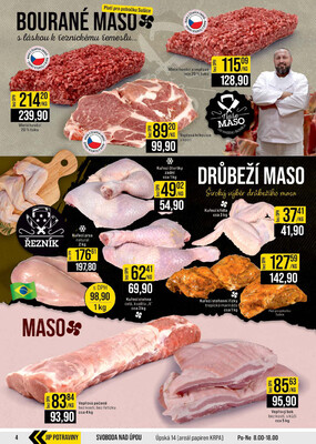 JIP Cash & Carry České Budějovice, Most, Náchod, Polička, Sušice a Svoboda nad Úpou od 13.5. do 19.5.2026