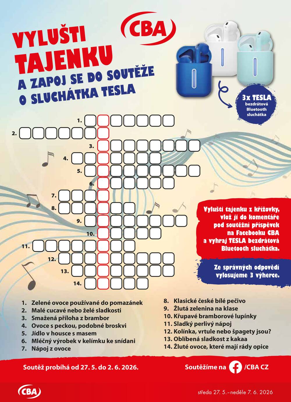Leták CBA - CBA potraviny od 27.5. do 7.6.2026 - strana 5 Leták CBA - CBA potraviny od 27.5. do 7.6.2026 - strana 5