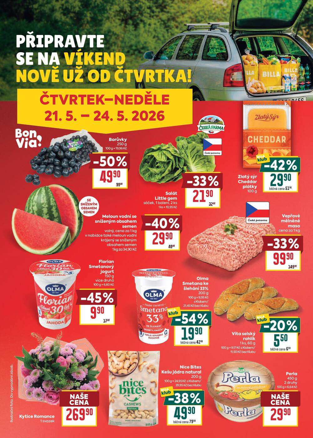 BILLA od 20.5. do 26.5.2026